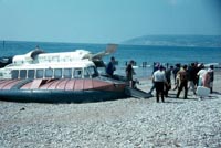 Disembarking passengers